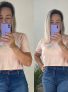 camiseta cropped