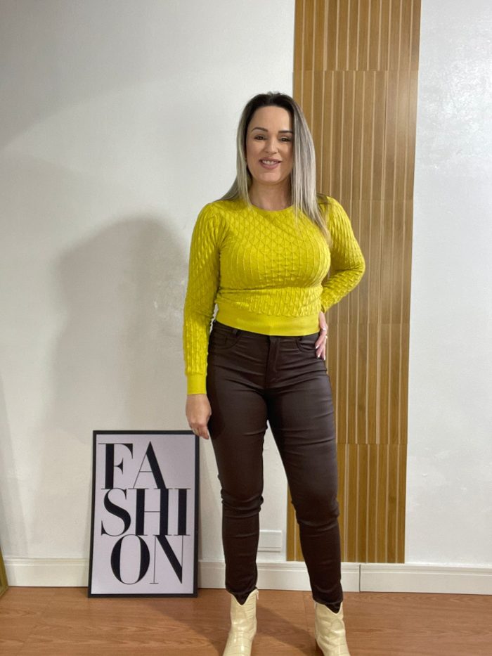 calça pu marrom calça pu marrom