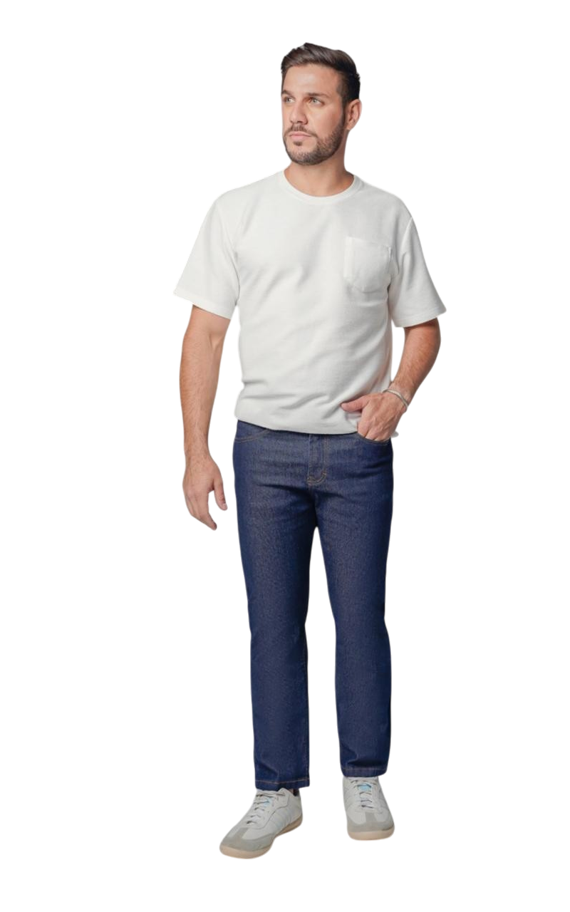 calça jeans masculina regular 887