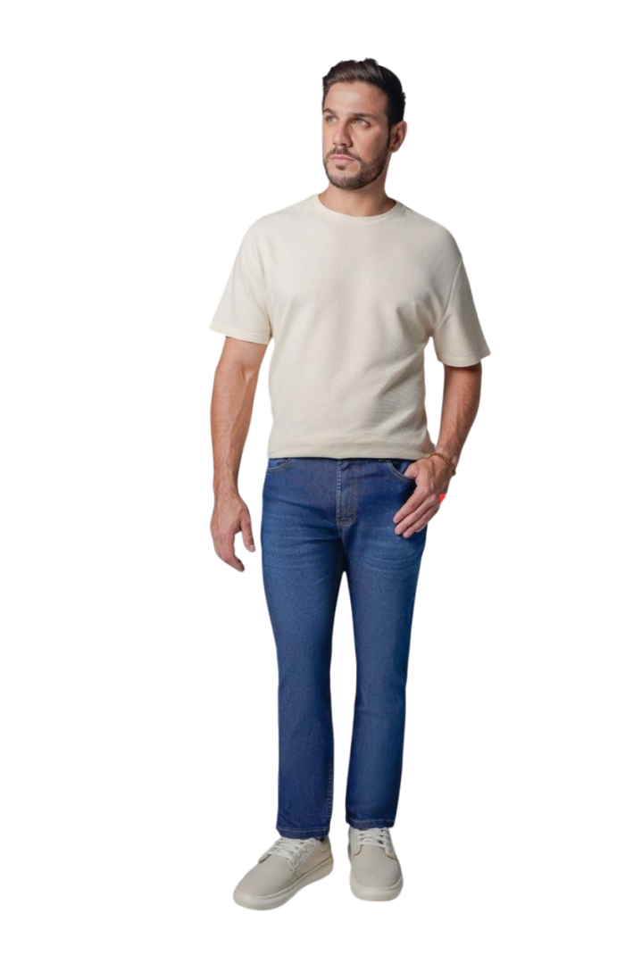 calça jeans masculina regular 885