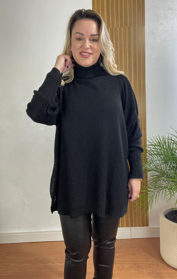 poncho preto poncho preto