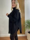 poncho preto
