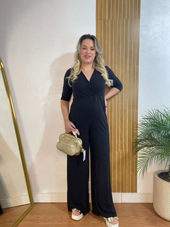 macacão pantalona canelado macacão pantalona canelado