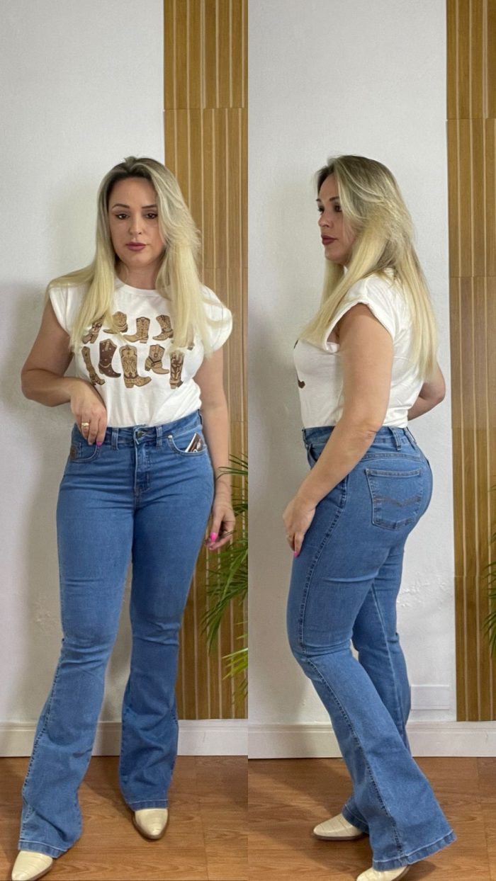 calça jeans country