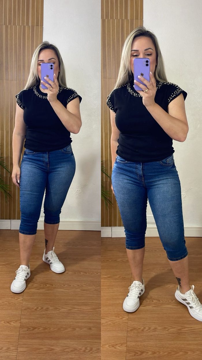 calça capri calça capri