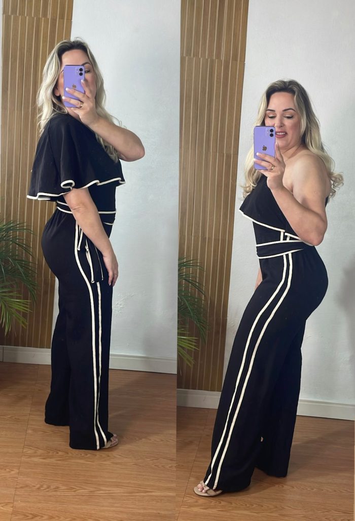 macacão nula manga preto macacão nula manga preto