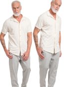 calça linho masculina