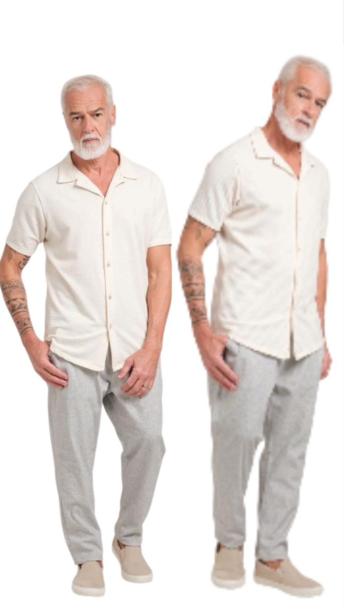 calça linho masculina