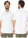 camisa polo básica masculina branca