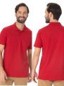 camisa polo básica masculina preta