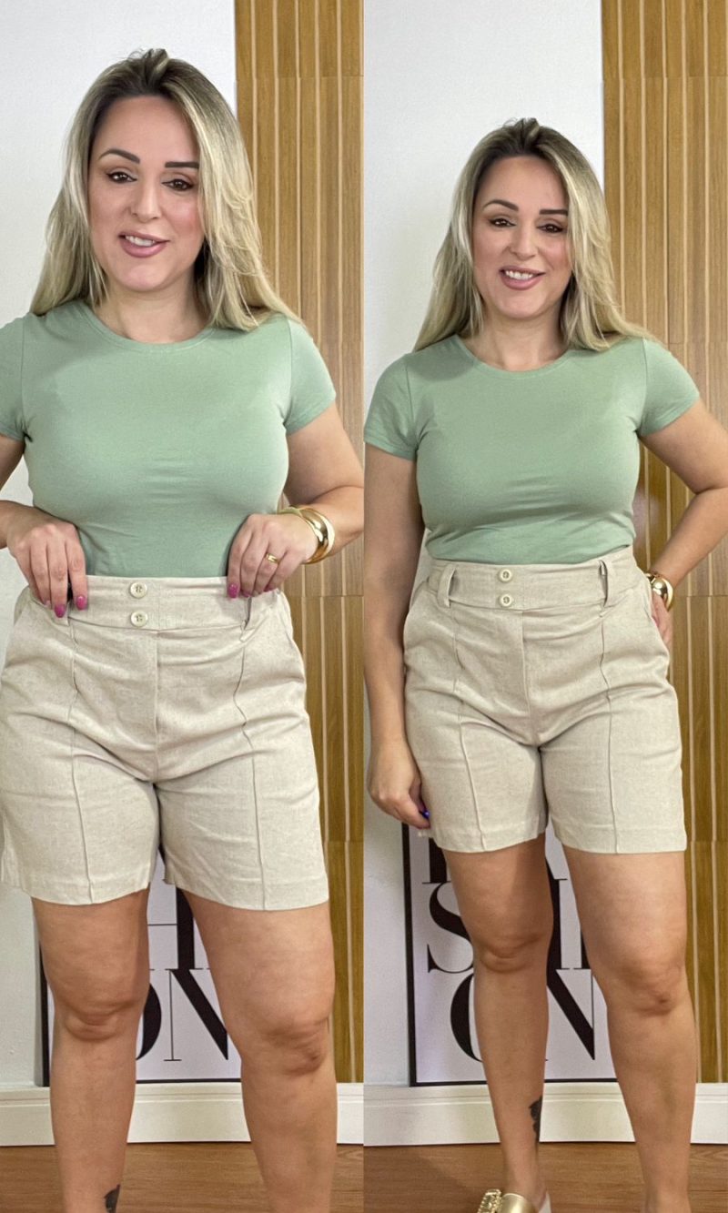 shorts alfaiataria linho shorts alfaiataria linho