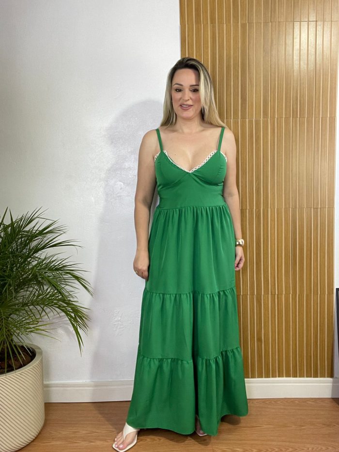 vestido longo verde vestido longo verde