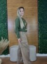 blusa moletom verde