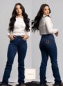 calça country feminina bordada
